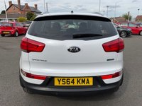 USED 2014 64 KIA SPORTAGE 1.6 GDi EcoDynamics 2 SUV 5dr Petrol Manual 2WD Euro 5 (s/s) (133 bhp) 