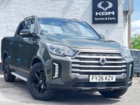 USED 2016 26 KGM MUSSO 2.2D Saracen Plus Auto 4WD LWB Euro 6 4dr Delivery miles