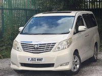 USED TOYOTA ALPHARD Double sunroof +electric doors