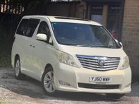 USED TOYOTA ALPHARD Double sunroof +electric doors