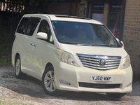 USED TOYOTA ALPHARD Double sunroof +electric doors