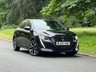 USED 2022 22 PEUGEOT 208 1.2 PureTech GT Hatchback 5dr Petrol Manual Euro 6 (s/s) (100 ps) LOW MILES, NERA BLACK