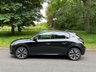 USED 2022 22 PEUGEOT 208 1.2 PureTech GT Hatchback 5dr Petrol Manual Euro 6 (s/s) (100 ps) LOW MILES, NERA BLACK