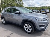 USED 2021 21 JEEP COMPASS 1.6 MultiJetII Longitude SUV 5dr Diesel Manual Euro 6 (s/s) (120 ps) DIESEL, JUST 50600 MILES, 5 SERVICE STAMPS, 2 KEYS, HALF LEATHER