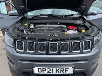 USED 2021 21 JEEP COMPASS 1.6 MultiJetII Longitude SUV 5dr Diesel Manual Euro 6 (s/s) (120 ps) DIESEL, JUST 50600 MILES, 5 SERVICE STAMPS, 2 KEYS, HALF LEATHER