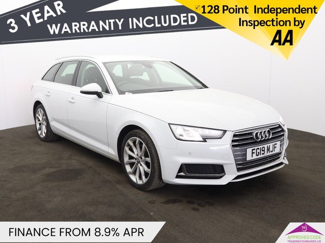 View our Audi A4 Avant 2.0 TFSI 40 Sport Estate 5dr Petrol S Tronic Euro 6 (s/s) (190 ps)