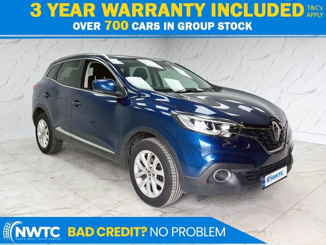 View our Renault Kadjar 1.5 dCi Dynamique Nav SUV 5dr Diesel Manual Euro 6 (s/s) (110 ps) EXTENSIVE S/H! 2 FORMER OWNERS!