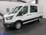 USED 2024 73 FORD TRANSIT 2.0 350 EcoBlue Trend Crew Van Double Cab Manual L3 H2 * 6 SEATER CREW * AIR CON + DAB + CRUISE
