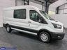 USED 2024 73 FORD TRANSIT 2.0 350 EcoBlue Trend Crew Van Double Cab Manual L3 H2 * 6 SEATER CREW * AIR CON + DAB + CRUISE