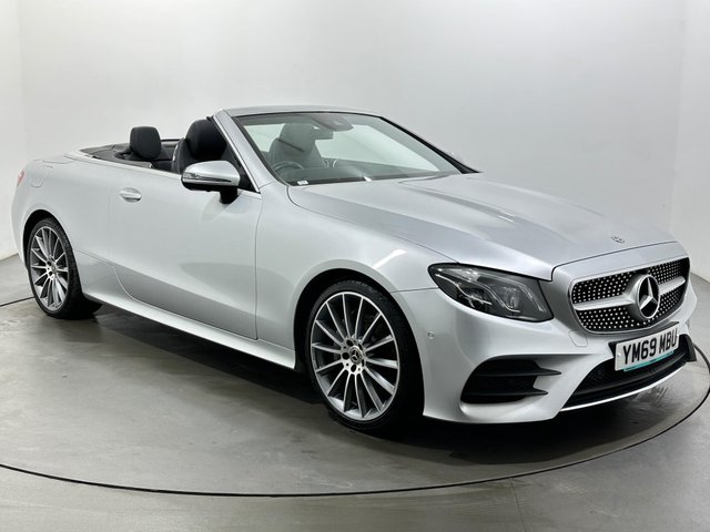 View our Mercedes-Benz E Class 2.0 E220d AMG Line (Premium) Cabriolet G-Tronic+ Euro 6 (s/s) 2dr