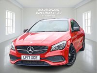 USED 2017 17 MERCEDES-BENZ CLA 2.1 CLA220d AMG Line Coupe 4dr Diesel 7G-DCT Euro 6 (s/s) (177 ps) Auto_&pound;20 Tax_Diesel_UlezFree