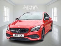 USED 2017 17 MERCEDES-BENZ CLA 2.1 CLA220d AMG Line Coupe 4dr Diesel 7G-DCT Euro 6 (s/s) (177 ps) Auto_&pound;20 Tax_Diesel_UlezFree