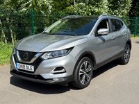 USED 2018 18 NISSAN QASHQAI 1.2 DIG-T N-Connecta SUV 5dr Petrol XTRON Euro 6 (s/s) (115 ps) PANORAMIC ROOF, 1 FORMER KEEPE