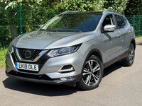 USED 2018 18 NISSAN QASHQAI 1.2 DIG-T N-Connecta SUV 5dr Petrol XTRON Euro 6 (s/s) (115 ps) PANORAMIC ROOF, 1 FORMER KEEPE
