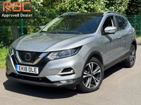 USED 2018 18 NISSAN QASHQAI 1.2 DIG-T N-Connecta SUV 5dr Petrol XTRON Euro 6 (s/s) (115 ps) PANORAMIC ROOF, 1 FORMER KEEPE