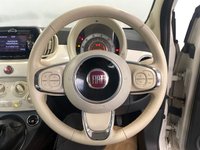 USED 2016 66 FIAT 500 1.2 Lounge Hatchback 3dr Petrol Manual Euro 6 (s/s) (69 bhp) LOW MILES, PAN ROOF, &pound;20.00 TAX!!!