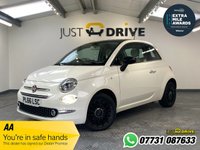 USED 2016 66 FIAT 500 1.2 Lounge Hatchback 3dr Petrol Manual Euro 6 (s/s) (69 bhp) LOW MILES, PAN ROOF, &pound;20.00 TAX!!!