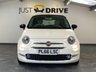 USED 2016 66 FIAT 500 1.2 Lounge Hatchback 3dr Petrol Manual Euro 6 (s/s) (69 bhp) LOW MILES, PAN ROOF, &pound;20.00 TAX!!!