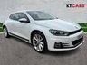 USED 2016 16 VOLKSWAGEN SCIROCCO 2.0 TSI BlueMotion Tech GT Hatchback 3dr Petrol Manual Euro 6 (s/s) (180 ps) Mot 1st June 2027, No Advisories, + Comprehensive Service History, 10 Stamps, + 2 Previous Owners, last keeper 2023, + 3 Months Warranty, + ULEZ compliant, + Sat nav, + DAB radio, + Bluetooth, + VW multimedia, + Front/rear sensors, + Climate control, + Auto lights, + Electric mirrors & windows, + Isofix, + Alloys