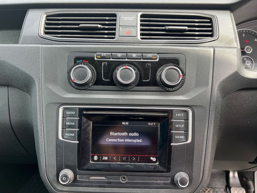 USED 2016 66 VOLKSWAGEN CADDY 2.0 TDI C20 BlueMotion Tech Highline Panel Van 5dr Diesel Manual SWB Euro 6 (s/s) (102 ps) REAR BED CONVERSION /. MINI CAMPER
