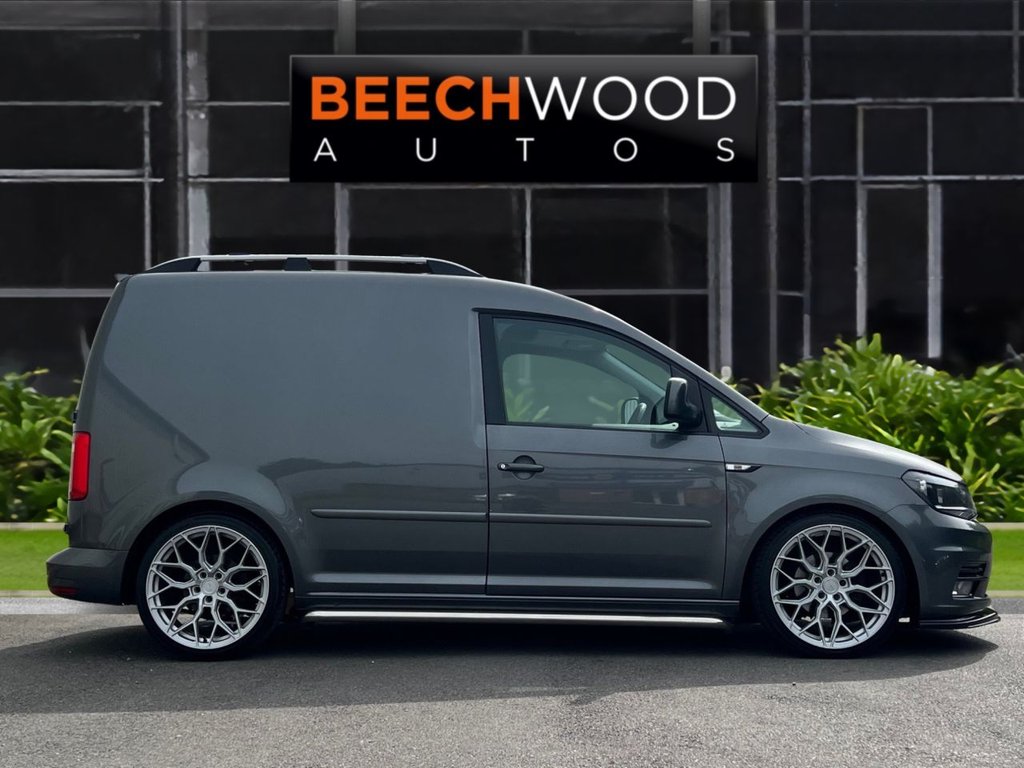 USED 2016 66 VOLKSWAGEN CADDY 2.0 TDI C20 BlueMotion Tech Highline Panel Van 5dr Diesel Manual SWB Euro 6 (s/s) (102 ps) REAR BED CONVERSION /. MINI CAMPER
