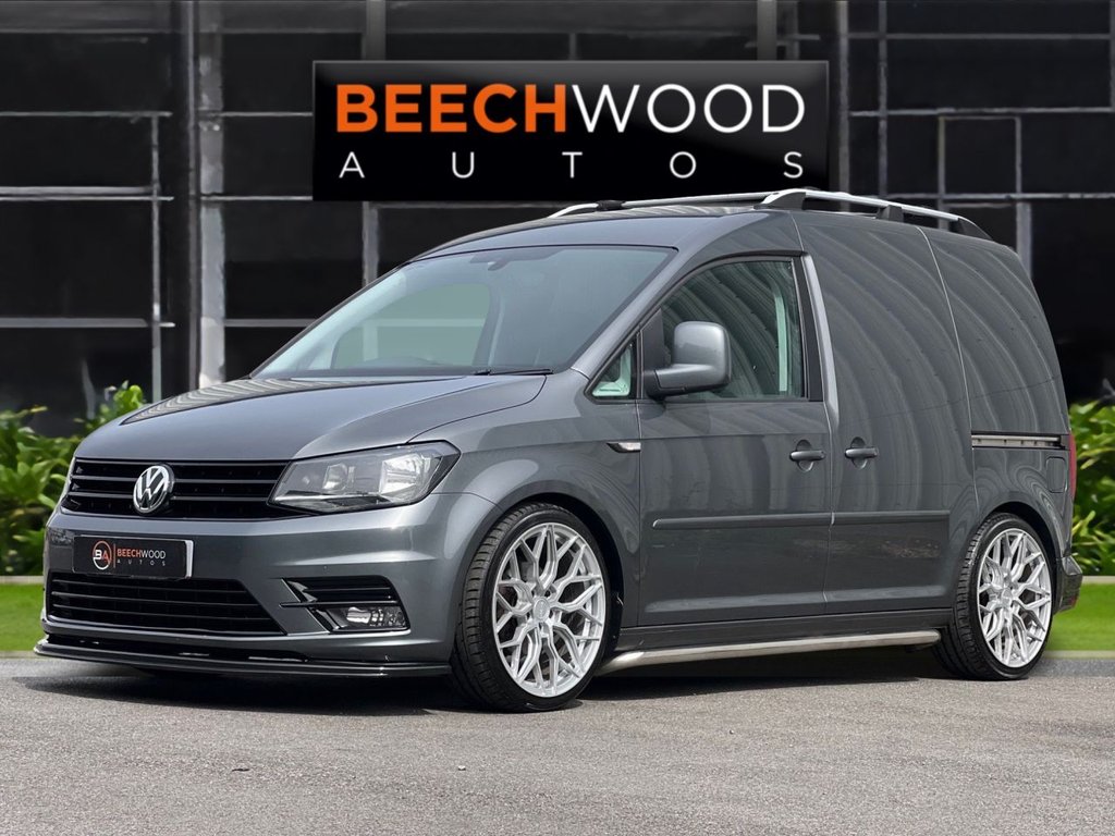 USED 2016 66 VOLKSWAGEN CADDY 2.0 TDI C20 BlueMotion Tech Highline Panel Van 5dr Diesel Manual SWB Euro 6 (s/s) (102 ps) REAR BED CONVERSION /. MINI CAMPER