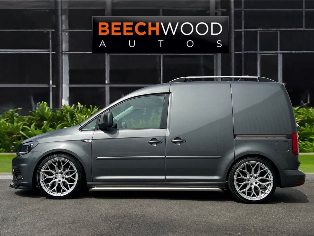 USED 2016 66 VOLKSWAGEN CADDY 2.0 TDI C20 BlueMotion Tech Highline Panel Van 5dr Diesel Manual SWB Euro 6 (s/s) (102 ps) REAR BED CONVERSION /. MINI CAMPER