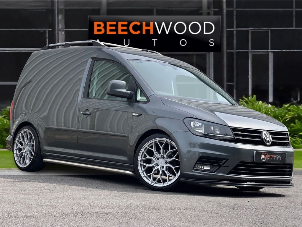 USED 2016 66 VOLKSWAGEN CADDY 2.0 TDI C20 BlueMotion Tech Highline Panel Van 5dr Diesel Manual SWB Euro 6 (s/s) (102 ps) REAR BED CONVERSION /. MINI CAMPER