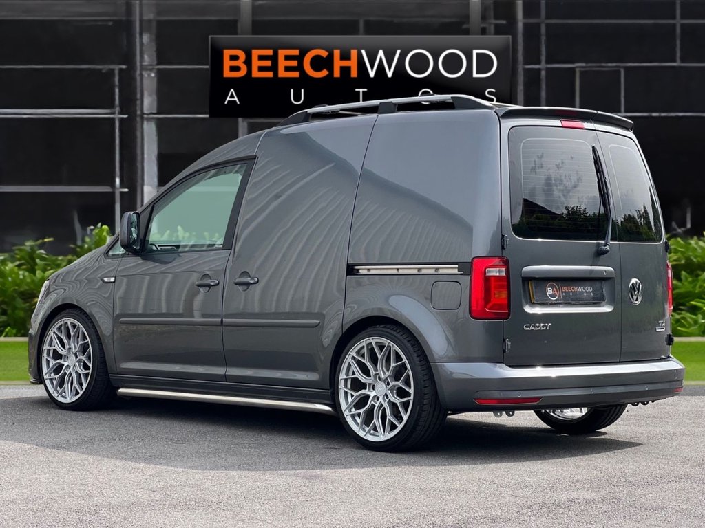 USED 2016 66 VOLKSWAGEN CADDY 2.0 TDI C20 BlueMotion Tech Highline Panel Van 5dr Diesel Manual SWB Euro 6 (s/s) (102 ps) REAR BED CONVERSION /. MINI CAMPER