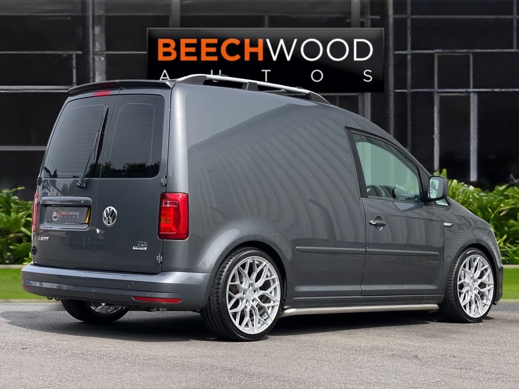 USED 2016 66 VOLKSWAGEN CADDY 2.0 TDI C20 BlueMotion Tech Highline Panel Van 5dr Diesel Manual SWB Euro 6 (s/s) (102 ps) REAR BED CONVERSION /. MINI CAMPER