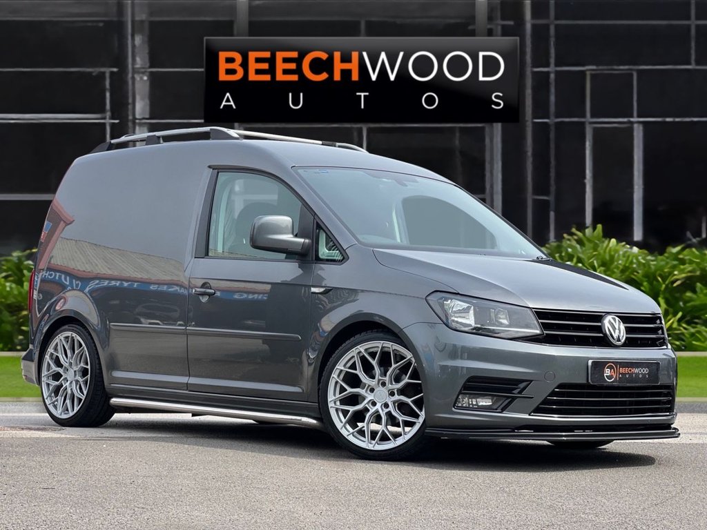 USED 2016 66 VOLKSWAGEN CADDY 2.0 TDI C20 BlueMotion Tech Highline Panel Van 5dr Diesel Manual SWB Euro 6 (s/s) (102 ps) REAR BED CONVERSION /. MINI CAMPER