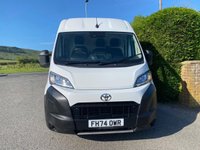 USED 2025 74 TOYOTA PROACE MAX  35 ICON L3 H2 LWB HIGHTOP 2.2 BLUE HDI 140PS Toyota Warranty Till Feb 2028 (Extendable) High Specification Model With Air Con, Large Media Screen Sat Nav, Rear Camera & Much More!