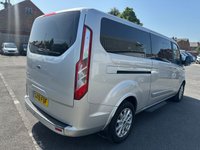 USED 2019 19 FORD TOURNEO CUSTOM 2.0 310 EcoBlue Titanium 9 SEAT Minibus 5dr Manual L2 Euro 6 (s/s) (130 ps) FRESH MOT AND SERVICE !!!!