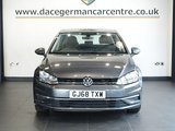 USED 2018 68 VOLKSWAGEN GOLF 1.0 TSI SE Hatchback 5dr Petrol Manual Euro 6 (s/s) (115 ps) SATELLITE NAVIGATION VIA MOBILE PHONE + APPLE CARPLAY / ANDROID AUTO  + BLUETOOTH CONNECTIVITY + TOUCH SCREEN MEDIA DISPLAY + ADAPTIVE CRUISE CONTROL + FRONT AND REAR PARKING SENSORS + LEATHER MULTI FUNCTIONAL STEERING WHEEL + CLIMATE CONTROL + AIR CONDITIONING + IN CAR ENTERTAINMENT + AUTOMATIC HEADLIGHTS + LED DAY TIME RUNNING LIGHTS + AUTOMATIC WIPERS WITH RAIN SENSOR + ELECTRIC WINDOWS + ELECTRIC MIRRORS + 60/40 FOLDING REAR SEATS + 16 INCH ALLOY WHEELS .....