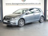 USED 2018 68 VOLKSWAGEN GOLF 1.0 TSI SE Hatchback 5dr Petrol Manual Euro 6 (s/s) (115 ps) SATELLITE NAVIGATION VIA MOBILE PHONE + APPLE CARPLAY / ANDROID AUTO  + BLUETOOTH CONNECTIVITY + TOUCH SCREEN MEDIA DISPLAY + ADAPTIVE CRUISE CONTROL + FRONT AND REAR PARKING SENSORS + LEATHER MULTI FUNCTIONAL STEERING WHEEL + CLIMATE CONTROL + AIR CONDITIONING + IN CAR ENTERTAINMENT + AUTOMATIC HEADLIGHTS + LED DAY TIME RUNNING LIGHTS + AUTOMATIC WIPERS WITH RAIN SENSOR + ELECTRIC WINDOWS + ELECTRIC MIRRORS + 60/40 FOLDING REAR SEATS + 16 INCH ALLOY WHEELS .....