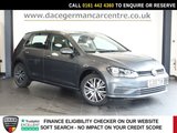 USED 2018 68 VOLKSWAGEN GOLF 1.0 TSI SE Hatchback 5dr Petrol Manual Euro 6 (s/s) (115 ps) SATELLITE NAVIGATION VIA MOBILE PHONE + APPLE CARPLAY / ANDROID AUTO  + BLUETOOTH CONNECTIVITY + TOUCH SCREEN MEDIA DISPLAY + ADAPTIVE CRUISE CONTROL + FRONT AND REAR PARKING SENSORS + LEATHER MULTI FUNCTIONAL STEERING WHEEL + CLIMATE CONTROL + AIR CONDITIONING + IN CAR ENTERTAINMENT + AUTOMATIC HEADLIGHTS + LED DAY TIME RUNNING LIGHTS + AUTOMATIC WIPERS WITH RAIN SENSOR + ELECTRIC WINDOWS + ELECTRIC MIRRORS + 60/40 FOLDING REAR SEATS + 16 INCH ALLOY WHEELS .....