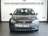 USED 2018 68 VOLKSWAGEN GOLF 1.0 TSI SE Hatchback 5dr Petrol Manual Euro 6 (s/s) (115 ps) SATELLITE NAVIGATION VIA MOBILE PHONE + APPLE CARPLAY / ANDROID AUTO  + BLUETOOTH CONNECTIVITY + TOUCH SCREEN MEDIA DISPLAY + ADAPTIVE CRUISE CONTROL + FRONT AND REAR PARKING SENSORS + LEATHER MULTI FUNCTIONAL STEERING WHEEL + CLIMATE CONTROL + AIR CONDITIONING + IN CAR ENTERTAINMENT + AUTOMATIC HEADLIGHTS + LED DAY TIME RUNNING LIGHTS + AUTOMATIC WIPERS WITH RAIN SENSOR + ELECTRIC WINDOWS + ELECTRIC MIRRORS + 60/40 FOLDING REAR SEATS + 16 INCH ALLOY WHEELS .....