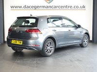 USED 2018 68 VOLKSWAGEN GOLF 1.0 TSI SE Hatchback 5dr Petrol Manual Euro 6 (s/s) (115 ps) SATELLITE NAVIGATION VIA MOBILE PHONE + APPLE CARPLAY / ANDROID AUTO  + BLUETOOTH CONNECTIVITY + TOUCH SCREEN MEDIA DISPLAY + ADAPTIVE CRUISE CONTROL + FRONT AND REAR PARKING SENSORS + LEATHER MULTI FUNCTIONAL STEERING WHEEL + CLIMATE CONTROL + AIR CONDITIONING + IN CAR ENTERTAINMENT + AUTOMATIC HEADLIGHTS + LED DAY TIME RUNNING LIGHTS + AUTOMATIC WIPERS WITH RAIN SENSOR + ELECTRIC WINDOWS + ELECTRIC MIRRORS + 60/40 FOLDING REAR SEATS + 16 INCH ALLOY WHEELS .....