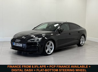 2019 AUDI A5 2.0 TFSI 40 S line Sportback 5dr Petrol S Tronic Euro 6 (s/s) (190 ps) &pound;16790.00