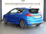 USED 2020 70 FORD FIESTA 1.0T EcoBoost ST-Line Edition Hatchback 3dr Petrol Manual Euro 6 (s/s) (95 ps) 1 OWNER FROM NEW, COMES WITH A FULL SERVICE HISTORY + SATELLITE NAVIGATION + APPS CONTROL + BLUETOOTH CONNECTIVITY + DAB DIGITAL RADIO + IN CAR ENTERTAINMENT WITH TOUCH SCREEN MEDIA DISPLAY + CLIMATE CONTROL + AIR CONDITIONING + ECO STOP START SYSTEM + LED DAY TIME RUNNING LIGHTS + PARKING SENSORS + LEATHER MULTI FUNCTIONAL STEERING WHEEL + VOICE CONTROL + ELECTRIC DOOR MIRRORS + ELECTRIC WINDOWS + 60/40 FOLDING REAR SEATS + 17 INCH ALLOY WHEELS....