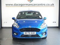 USED 2020 70 FORD FIESTA 1.0T EcoBoost ST-Line Edition Hatchback 3dr Petrol Manual Euro 6 (s/s) (95 ps) 1 OWNER FROM NEW, COMES WITH A FULL SERVICE HISTORY + SATELLITE NAVIGATION + APPS CONTROL + BLUETOOTH CONNECTIVITY + DAB DIGITAL RADIO + IN CAR ENTERTAINMENT WITH TOUCH SCREEN MEDIA DISPLAY + CLIMATE CONTROL + AIR CONDITIONING + ECO STOP START SYSTEM + LED DAY TIME RUNNING LIGHTS + PARKING SENSORS + LEATHER MULTI FUNCTIONAL STEERING WHEEL + VOICE CONTROL + ELECTRIC DOOR MIRRORS + ELECTRIC WINDOWS + 60/40 FOLDING REAR SEATS + 17 INCH ALLOY WHEELS....