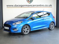 USED 2020 70 FORD FIESTA 1.0T EcoBoost ST-Line Edition Hatchback 3dr Petrol Manual Euro 6 (s/s) (95 ps) 1 OWNER FROM NEW, COMES WITH A FULL SERVICE HISTORY + SATELLITE NAVIGATION + APPS CONTROL + BLUETOOTH CONNECTIVITY + DAB DIGITAL RADIO + IN CAR ENTERTAINMENT WITH TOUCH SCREEN MEDIA DISPLAY + CLIMATE CONTROL + AIR CONDITIONING + ECO STOP START SYSTEM + LED DAY TIME RUNNING LIGHTS + PARKING SENSORS + LEATHER MULTI FUNCTIONAL STEERING WHEEL + VOICE CONTROL + ELECTRIC DOOR MIRRORS + ELECTRIC WINDOWS + 60/40 FOLDING REAR SEATS + 17 INCH ALLOY WHEELS....