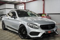 USED 2016 65 MERCEDES-BENZ C-CLASS 2.1 C220d AMG Line (Premium) Coupe 2dr Diesel G-Tronic+ Euro 6 (s/s) (170 ps) PAN ROOF! REAR CAMERA! AMG WHEELS!