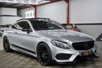 USED 2016 65 MERCEDES-BENZ C-CLASS 2.1 C220d AMG Line (Premium) Coupe 2dr Diesel G-Tronic+ Euro 6 (s/s) (170 ps) PAN ROOF! REAR CAMERA! AMG WHEELS!