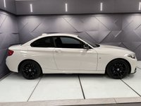 USED 2017 67 BMW 2 SERIES 2.0 220d M Sport Coupe 2dr Diesel Auto xDrive Euro 6 (s/s) (190 ps) Alpine White | Black Leather Interior | Heated Seats | M Sport Plus Pack | Harman Kardon | Interior Comfort Pack | Bluetooth Media | ULEZ OK