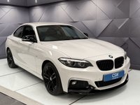 USED 2017 67 BMW 2 SERIES 2.0 220d M Sport Coupe 2dr Diesel Auto xDrive Euro 6 (s/s) (190 ps) Alpine White | Black Leather Interior | Heated Seats | M Sport Plus Pack | Harman Kardon | Interior Comfort Pack | Bluetooth Media | ULEZ OK