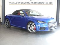 USED 2017 17 AUDI TTS 2.0 TFSI Roadster 2dr Petrol S Tronic quattro Euro 6 (s/s) (310 ps) IMPRESSIVE AUDI COUPE AUTOMATIC - COMES WITH A DOCUMENTED SERVICE HISTORY + TECHNOLOGY PACK + VIRTUAL COCKPIT DIGITAL DASH DISPLAY + APPLE CARPLAY / ANDROID AUTO + BLUETOOTH CONNECTIVITY INCLUDING MEDIA STREAMING + AUTOMATIC LED HEADLIGHTS + DAB DIGITAL RADIO + FRONT AND REAR PARKING SENSORS + LANE ASSIST + ECO STOP/START SYSTEM + DELUXE AUTOMATIC AIR CONDITIONING + LEATHER MULTIFUNCTIONAL LEATHER STEERING WHEEL + CRUISE CONTROL + IN CAR ENTERTAINMENT + HILL HOLD START ASSIST