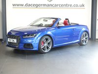 USED 2017 17 AUDI TTS 2.0 TFSI Roadster 2dr Petrol S Tronic quattro Euro 6 (s/s) (310 ps) IMPRESSIVE AUDI COUPE AUTOMATIC - COMES WITH A DOCUMENTED SERVICE HISTORY + TECHNOLOGY PACK + VIRTUAL COCKPIT DIGITAL DASH DISPLAY + APPLE CARPLAY / ANDROID AUTO + BLUETOOTH CONNECTIVITY INCLUDING MEDIA STREAMING + AUTOMATIC LED HEADLIGHTS + DAB DIGITAL RADIO + FRONT AND REAR PARKING SENSORS + LANE ASSIST + ECO STOP/START SYSTEM + DELUXE AUTOMATIC AIR CONDITIONING + LEATHER MULTIFUNCTIONAL LEATHER STEERING WHEEL + CRUISE CONTROL + IN CAR ENTERTAINMENT + HILL HOLD START ASSIST