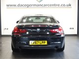 USED 2017 67 BMW 6 SERIES 3.0 640d M Sport Coupe 2dr Diesel Auto Euro 6 (s/s) (313 ps) LUXURY BMW COUPE - COMES WITH A FULL BMW MAIN DEALER SERVICE HISTORY + PROFESSIONAL SATELLITE NAVIGATION + BLUETOOTH PHONE CONNECTIVITY INCLUDING MEDIA STREAMING + 20 INCH BI COLOUR DIAMOND CUT ALLOY WHEELS+ DAB DIGITAL RADIO + KEYLESS START + CRUISE CONTROL + FRONT AND REAR PARKING SENSORS + IN CAR ENTERTAINMENT WITH DVD PLAYER + LED DAY TIME RUNNING LIGHTS + ECO STOP START SYSTEM + DUAL ZONE CLIMATE CONTROL + AIR CONDITIONING + LEATHER MULTI FUNCTION STEERING WHEEL WITH PADDLE SHIFT GEAR SELEC