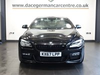 USED 2017 67 BMW 6 SERIES 3.0 640d M Sport Coupe 2dr Diesel Auto Euro 6 (s/s) (313 ps) LUXURY BMW COUPE - COMES WITH A FULL BMW MAIN DEALER SERVICE HISTORY + PROFESSIONAL SATELLITE NAVIGATION + BLUETOOTH PHONE CONNECTIVITY INCLUDING MEDIA STREAMING + 20 INCH BI COLOUR DIAMOND CUT ALLOY WHEELS+ DAB DIGITAL RADIO + KEYLESS START + CRUISE CONTROL + FRONT AND REAR PARKING SENSORS + IN CAR ENTERTAINMENT WITH DVD PLAYER + LED DAY TIME RUNNING LIGHTS + ECO STOP START SYSTEM + DUAL ZONE CLIMATE CONTROL + AIR CONDITIONING + LEATHER MULTI FUNCTION STEERING WHEEL WITH PADDLE SHIFT GEAR SELEC